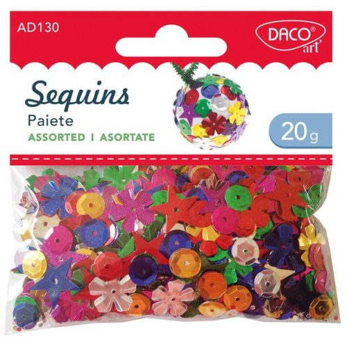Flitter, vegyes forma 20g DACO00066