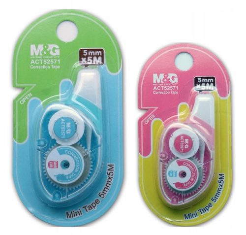 Hibajavító roller M&G 5mm*5m vegyes színekben  G13771000