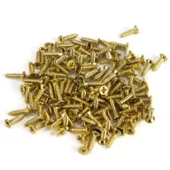 Csavar 2*8mm arany 100db/csomag – kreatív dekorációhoz