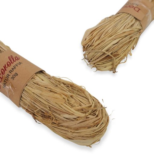 Raffia natúr 30g