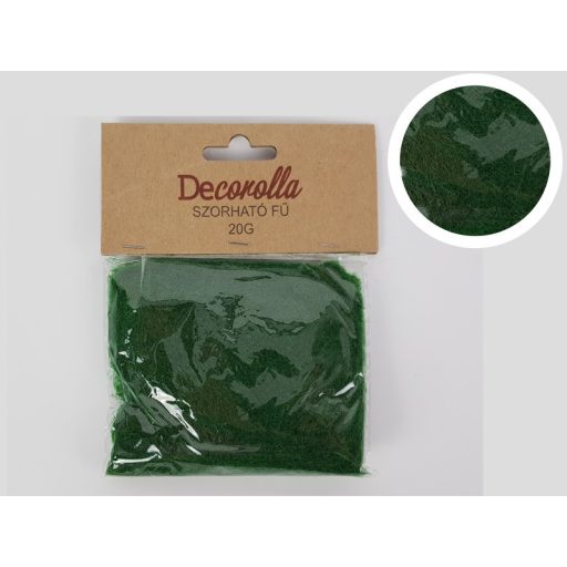Szórható fű 20g - sötétzöld 12db/csomag - OKOSÁR!