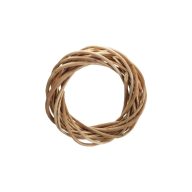 Vessző koszorú natúr 15cm – ajtódíszhez, koszorúalapnak #0517