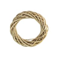 Vessző koszorú natúr 20cm – őszi dekorációhoz – Szezonok, alkalmak