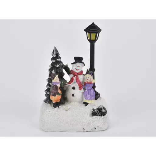 Karácsonyi jelenet led világítással 12db - OKOSÁR! – karácsonyi dekorációhoz