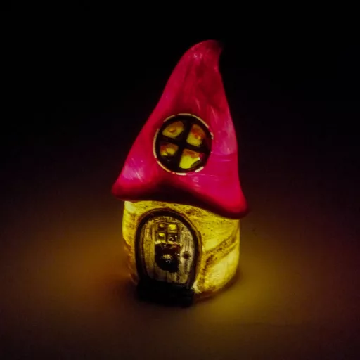 Világítós manó-lak 12db/doboz - OKOSÁR! – karácsonyi dekorációhoz