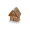 Világítós mézeskalács házikó 1db – karácsonyi dekorációhoz