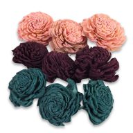 Ming szélrózsa fej mix terméscsomag – koszorúhoz, természetes dekorációhoz