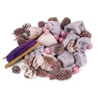 Fagyos fantázia terméscsomag - lila – koszorúhoz, természetes dekorációhoz