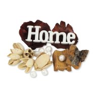 Tavaszváró terméscsomag - Home felirattal – húsvéti dekorációhoz