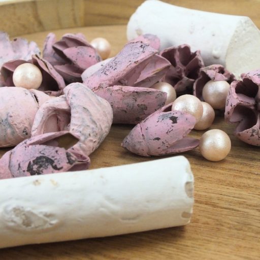 Mesevidék terméscsomag orchidealila – koszorúhoz, természetes dekorációhoz