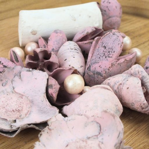 Mesevidék terméscsomag orchidealila – koszorúhoz, természetes dekorációhoz