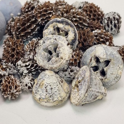 Vándor terméscsomag szürke – koszorúhoz, természetes dekorációhoz