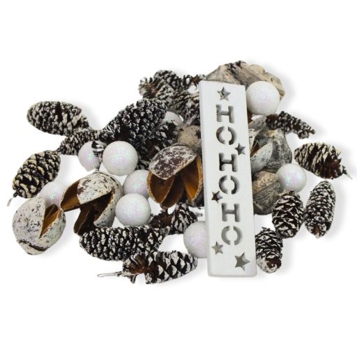 Erdészlak havas csomag – koszorúhoz, természetes dekorációhoz