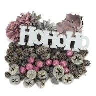 XXL karácsonyi terméscsomag HOHOHO – koszorúhoz, természetes dekorációhoz