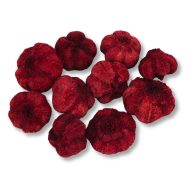 Termés fokhagyma piros 10db/csomag – koszorúhoz, természetes dekorációhoz