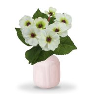 Primula 30cm krém - KIFUTÓ – virágdekorációhoz, koszorúhoz