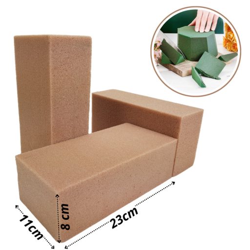 Száraz oázis tűzőhab tégla 20db - OKOSÁR! – koszorúkészítéshez