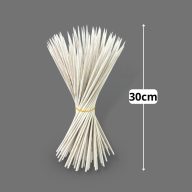 Hurkapálcika vintage fehér 0,5x30cm 45szál/csomag – kreatív – kreatív hobby projektekhez és dekorációhoz – Papelito.hu