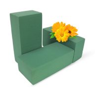 Vizes oázis tűzőhab tégla – koszorúkészítéshez – Koszorú alapok, asztal- és ajtódísz kellékek