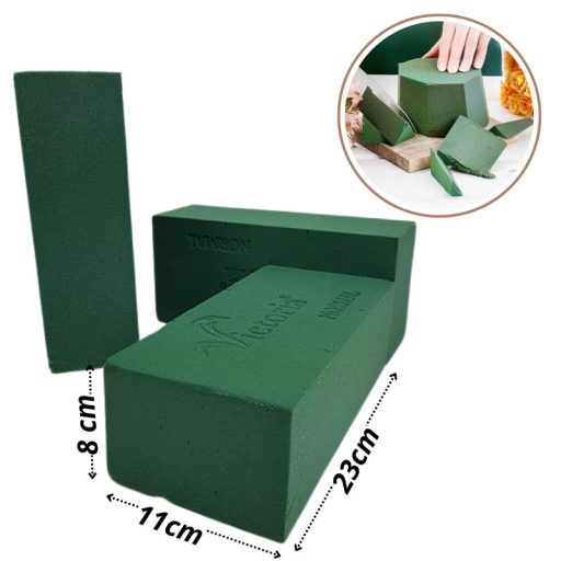 Vizes oázis tűzőhab tégla 20db - OKOSÁR! – koszorúkészítéshez