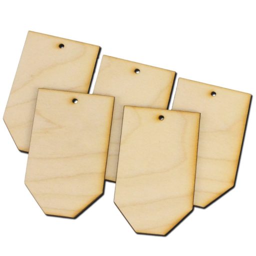 Natúr fa - Scrapbook tábla 5,5x9cm 5db/csomag – festéshez, dekorációhoz