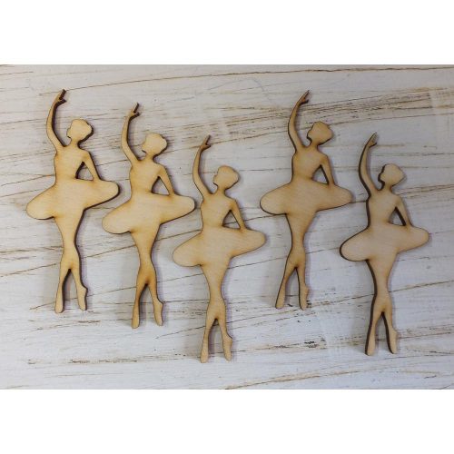 Natúr fa -  Balerina 10cm 5db/csomag