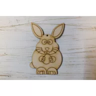 Natúr fa - Funny bunny 10cm – húsvéti dekorációhoz