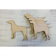 Natúr fa - Vizsla 5db/csomag – festéshez, dekorációhoz
