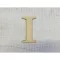 Natúr fa - Betű Carmen 10cm – festéshez, dekorációhoz #I