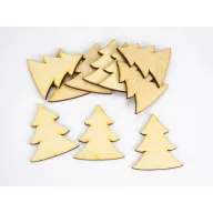 Natúr fa - Fenyő 10db/csomag – koszorúhoz, asztaldíszhez