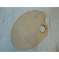 Natúr fa - Paletta 17,5x24cm – festéshez, dekorációhoz