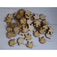 Natúr fa - Falevél 3cm 30db/csomag – őszi dekorációhoz