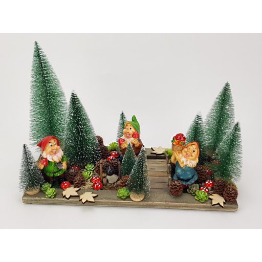 Natúr fa - Falevél 3cm 30db/csomag – őszi dekorációhoz