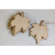 Natúr fa - Falevél 8x10cm 5db/csomag – őszi dekorációhoz