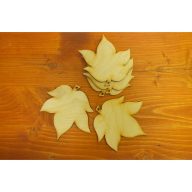 Natúr fa - Falevél 10cm 5db/csomag – őszi dekorációhoz