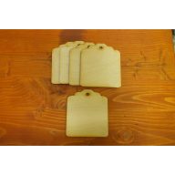 Natúr fa - Scrapbook tábla 9x10cm 5db/csomag – festéshez, dekorációhoz