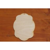 Natúr fa - Tábla 19,8*12,3cm – festéshez, dekorációhoz