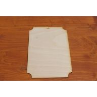 Natúr fa - Tábla 20*12,8cm – festéshez, dekorációhoz