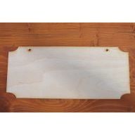 Natúr fa - Tábla 30*13cm – festéshez, dekorációhoz