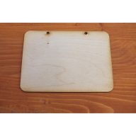 Natúr fa - Tábla 14*10,4cm 5db/csomag – festéshez, dekorációhoz