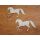 Natúr fa - Galoppozó ló 8x13cm 2db/csomag