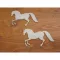 Natúr fa - Galoppozó ló 8x13cm 2db/csomag – festéshez, dekorációhoz