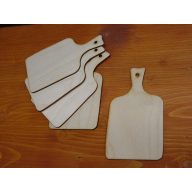 Natúr fa - Vágódeszka kicsi 8,5x15cm 5db/csomag – festéshez, decoupage technikához