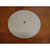 Natúr fa - Óralap kerek 18cm – festéshez, decoupage technikához