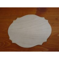 Natúr fa - Vintage tábla 19x24cm – festéshez, dekorációhoz