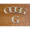 Natúr fa - Betű Carmen 5db/csomag 5cm – festéshez, dekorációhoz #G