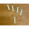 Natúr fa - Betű Carmen 5db/csomag 5cm – festéshez, dekorációhoz #I