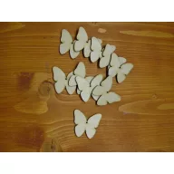 Natúr fa - Lepke 4,5x5cm 10db/csomag – festéshez, dekorációhoz