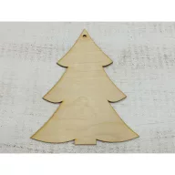 Natúr fa - Fenyő 15x19cm – koszorúhoz, asztaldíszhez