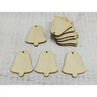 Natúr fa - Harang 5cm 10db/csomag – karácsonyi dekorációhoz